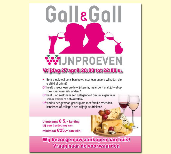 Wijnproeverij Gall